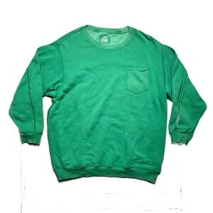 Aerie Oversized Chest Pocket Crewneck Sweatshirt
